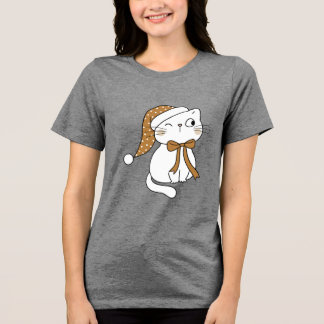 Camiseta Gato de Inverno Piscando