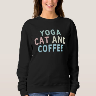 Camiseta Gato De Ioga E Café