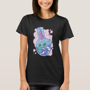 Camiseta Gato de junção Waves Bong