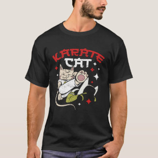 Camiseta Gato de Karate