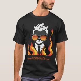 Camiseta Gato de LITE EXISTENCIAL