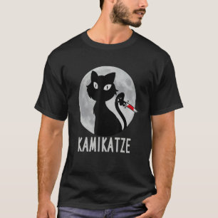 Camiseta Gato de Lua de Knife Gato de Cami