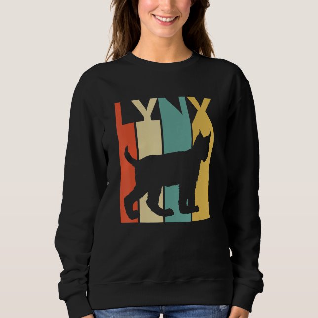 Camiseta Gato de Lynx bonito (Frente)