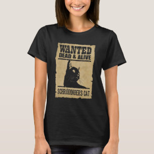Camiseta Gato De Mortos E Schrodingers Vivos Para A Ciência