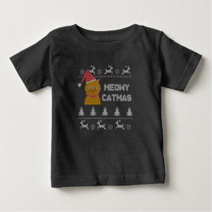 Camiseta Gato de Natal
