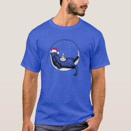 Camiseta Gato de Natal