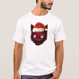 Camiseta Gato de Natal