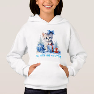 Camiseta Gato de Natal