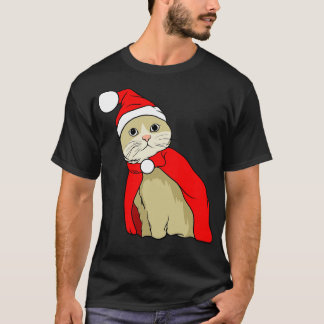 Camiseta Gato de Natal
