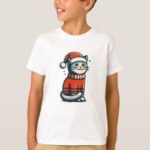 Gato de Natal bonito