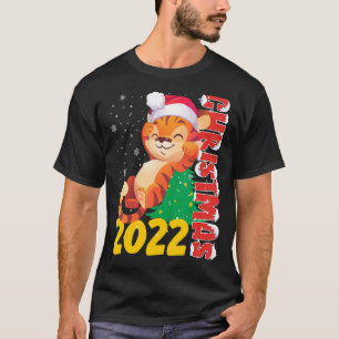 Camiseta Gato de Natal Feio Papai Noel Ha Gato Natal