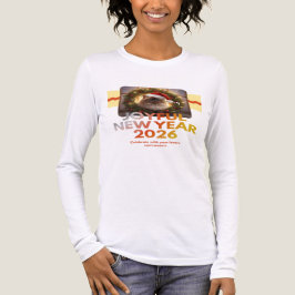 Camiseta Gato de Natal na Coroa – Gato Fofo com Chapéu de P