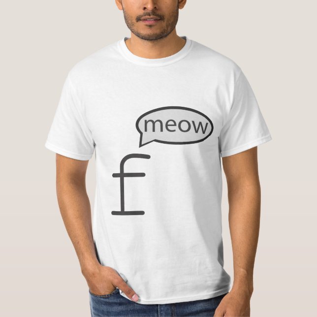Camiseta Gato de NetHack (Frente)