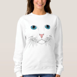 Camiseta Gato de Olhos Azuis