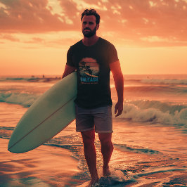 Camiseta Gato de Onda Sunset