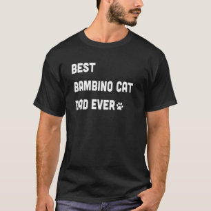 Camiseta Gato de Pai de Gato do Melhor Bambino