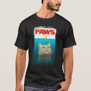 Camiseta Gato De Paródia De Gato E Gatinho De Miau De Pato