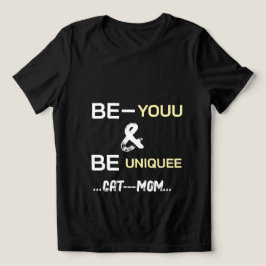 Camiseta Gato de Pet Preto Personalizado com Tipografia de