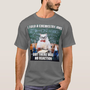 Camiseta Gato de Química