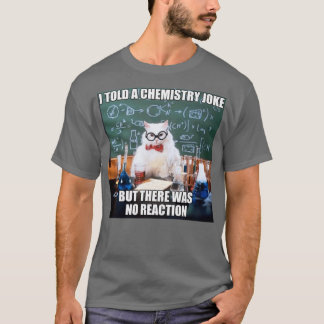 Camiseta Gato de Química
