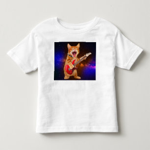 Camiseta Gato de rock star