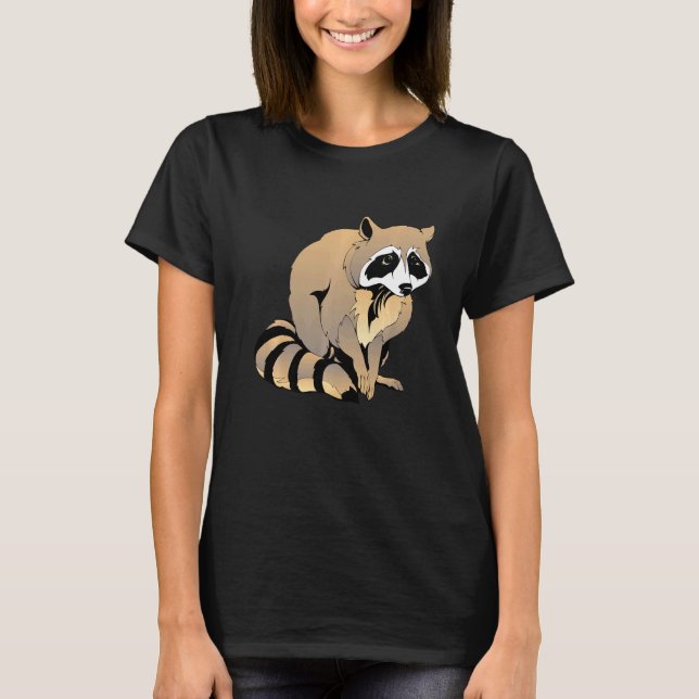 Camiseta Gato de Rua Guaxinim 9 (Frente)