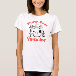 Camiseta Gato de São Valentão Perfeito