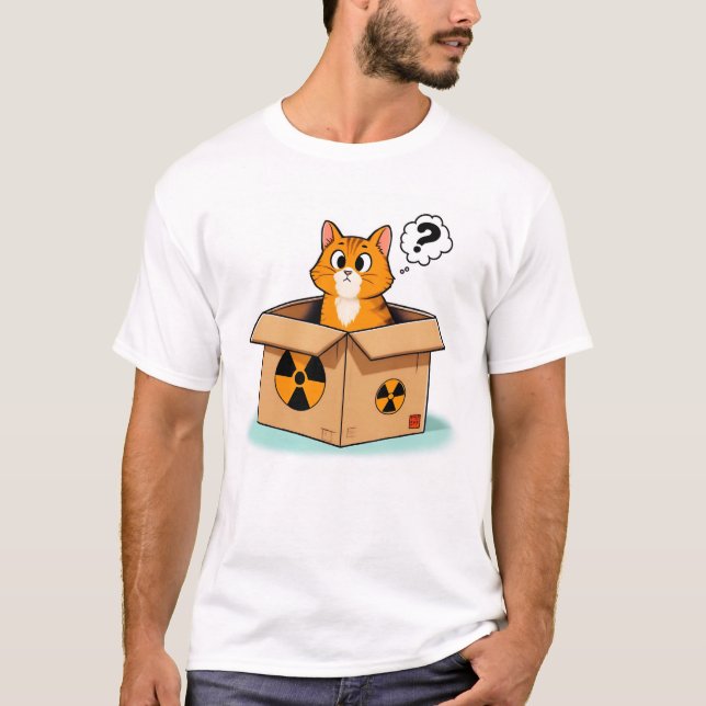 Camiseta Gato de Schrodinger (Frente)