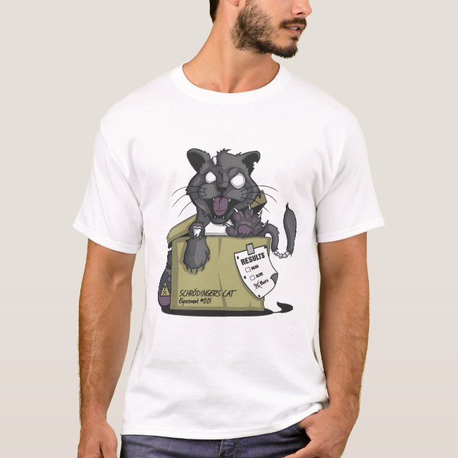 Camiseta Gato De Schrodinger (Frente)
