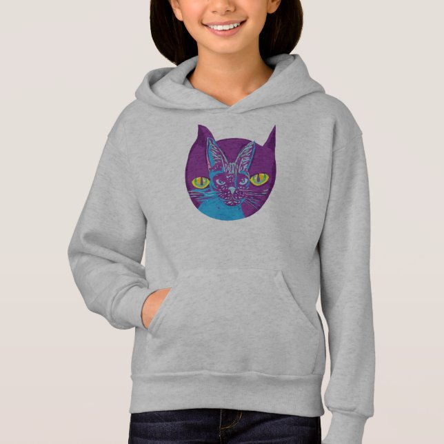 Camiseta Gato de Schrodinger, artístico (Frente)