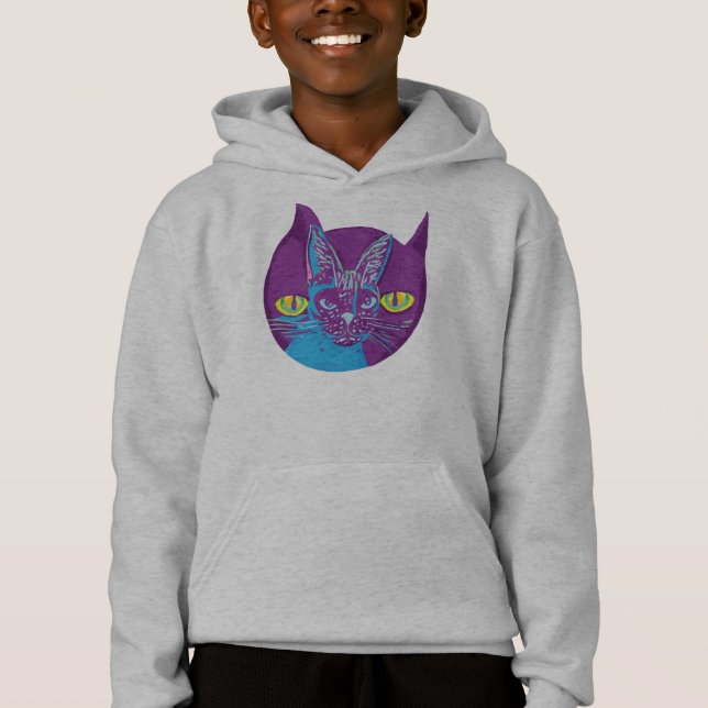 Camiseta Gato de Schrodinger, artístico (Frente)