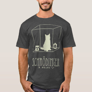 Camiseta Gato de Schrodinger é um paradoxo vivo do Morto