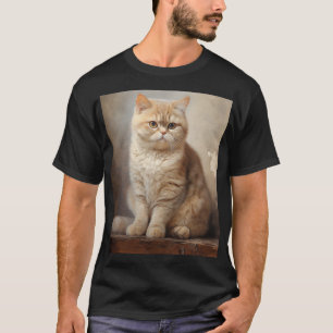Camiseta Gato de Shorthair exótico