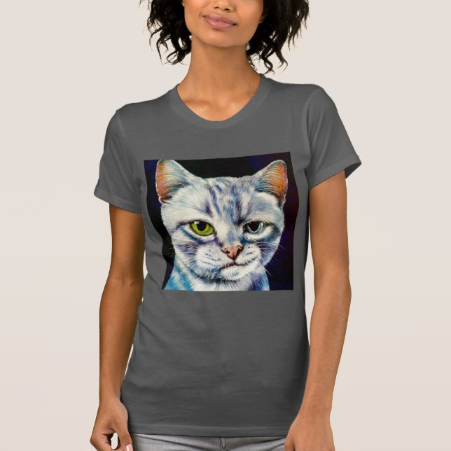 Camiseta Gato de Smirky (Frente)
