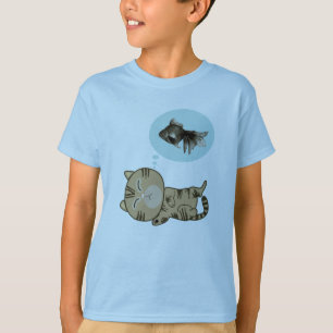Camiseta Gato de sonho