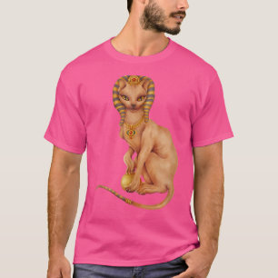 Camiseta Gato De Sphynx Em Figurino Egípcio Para Gato