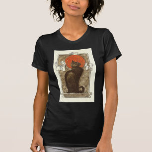 Camiseta Gato de Steinlein - Art Nouveau