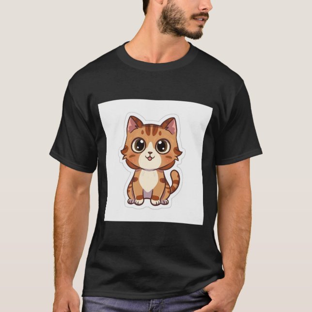 Camiseta Gato de Tater Bonito (Frente)