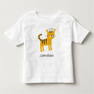 Camiseta Gato de Tigre Selvagem
