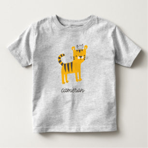 Camiseta Gato de Tigre Selvagem