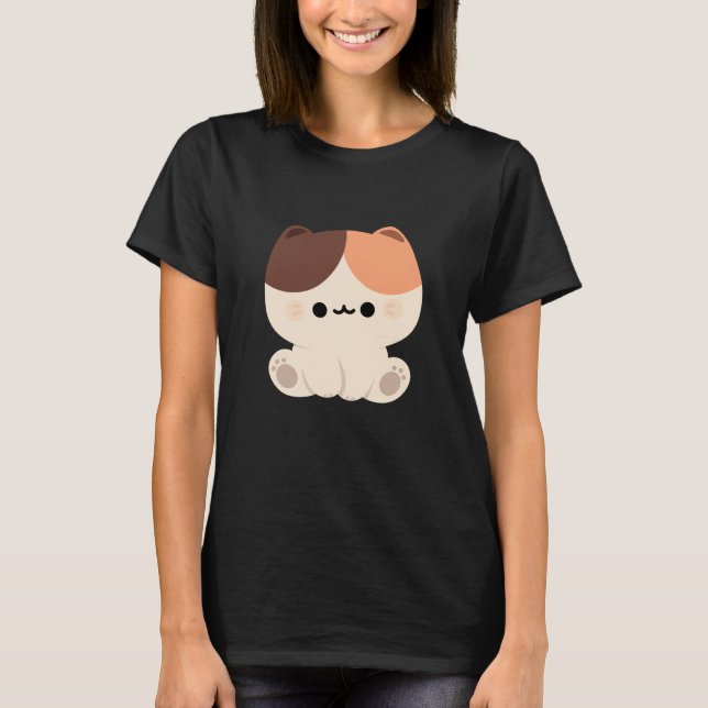 Camiseta Gato de Torta Bonito (Frente)