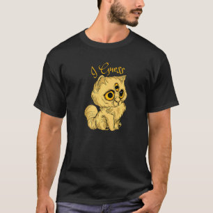 Camiseta Gato De Três Olhos, Acho Que Meh Halloween Costume