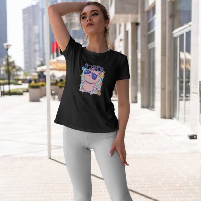 Camiseta Gato de viagem Legal japonês (Criador carregado)