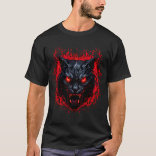 Camiseta Gato Demônico