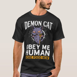 Camiseta Gato Demônio Bruxaria Satânica Baphomet Gótico Ocu