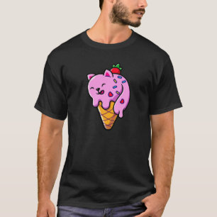Camiseta Gato Derretendo Sorvete