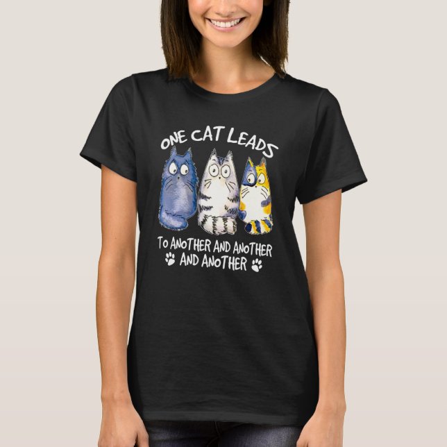 Camiseta Gato Design Gato Gatinhos Ressaca (Frente)