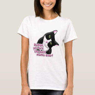 Camiseta Gato dia de as mães
