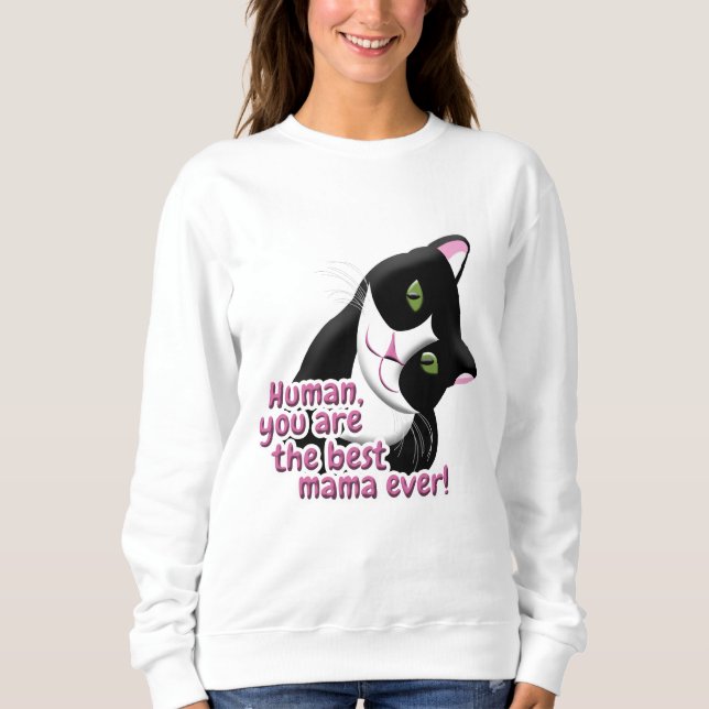 Camiseta Gato dia de as mães (Frente)