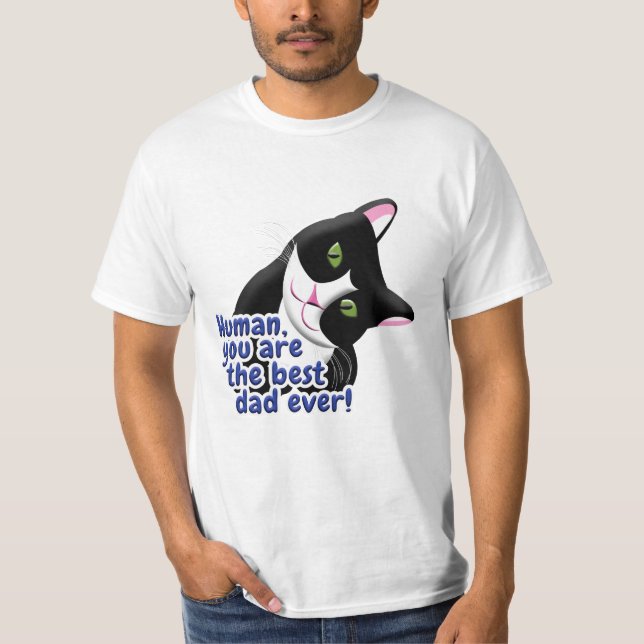 Camiseta Gato dia de os pais (Frente)